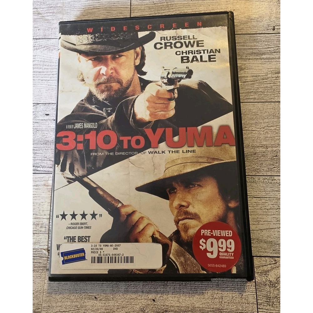 3:10 to Yuma DVD Good